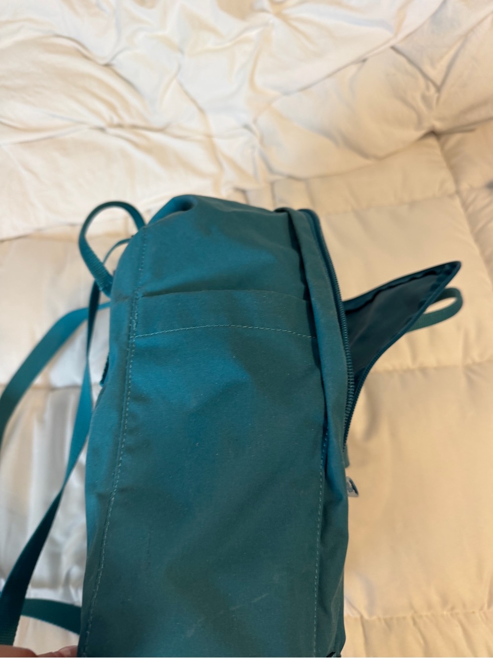 Fjallraven Kånken Backpack in Teal Blue - Picture 7 of 11
